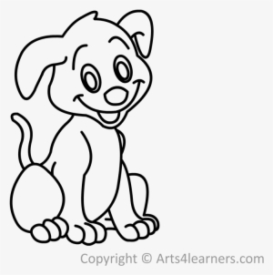 How To Draw A Puppy - Drawing