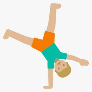 Open - Cartwheel Emoji
