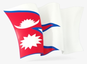 Nepal Flag Waving Png
