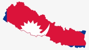 Open - Nepal Flag And Map