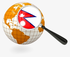 Nepal A Landlocked Himalayan Country In South Asia - Malaysia Globe Png