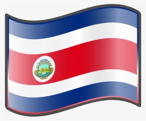 Open - Costa Rica Flag Svg
