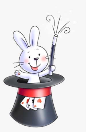 Magic Hat Png Welcome To Captain Jack Magic - Magician Bunny Clipart