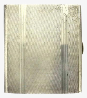 Sterling Silver And Gilt Cigarette Case, English 1932 - Cigarette Case