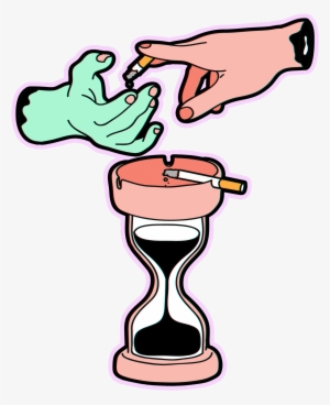 Smoke Cigarette Cigarette Hour Glass Glass Smoke Zombie