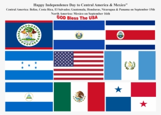 Belize Flag Clipart Belize Web Page Flag - Happy Independence Day Latin America
