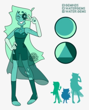 Seafoam Alabaster - Cartoon