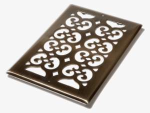 6″x10″ Antique Cold Air Register Scroll Plated Antique - Decor Grates St612r 6x12 Return Air Grille