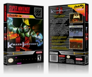 Killer Instinct Replacement Nintendo Snes Game Case - Batman Returns Snes Cover