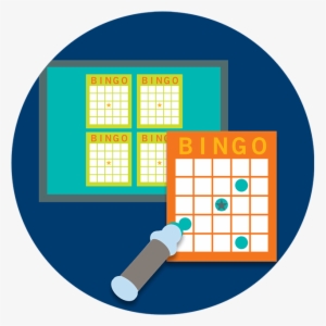 A Dauber Dabs Bingo Numbers On A Paper Bingo Card, - Bingo Card