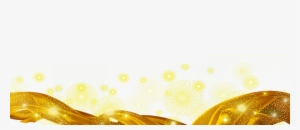 Light Ribbon With Transprent Png - Cinta Dorada Png