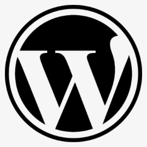 Wordpress Logo Black Png