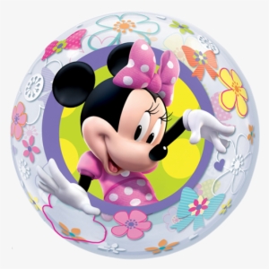 Minnie Mouse Bow Png - Minnie Mouse Qualatex Bubbles - 500x500 PNG ...