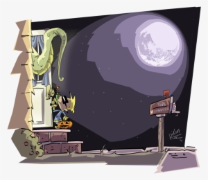 Trick Or Treat - Happy Halloween Calvin And Hobbes