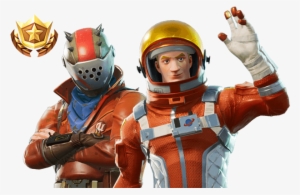 Fortnite Orange Astronaut Skin