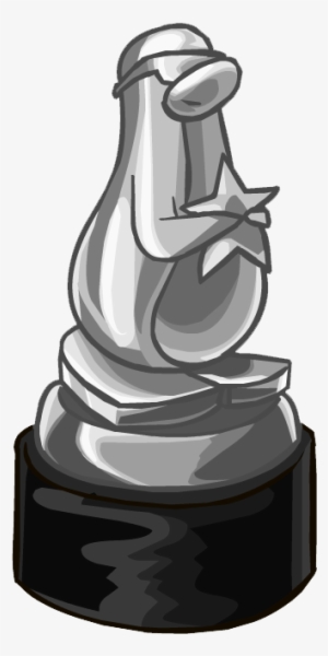 Silver Award Clothing Icon Id 5216 - Club Penguin Award