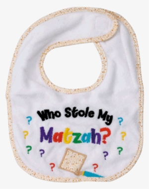 "who Stole My Matzah" Bib - Passover Bib
