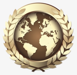 Gold World Award Icon Golden Medal