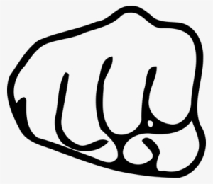Fist Power Hand Anger Violence Fist Fist F - Fist Clip Art Png