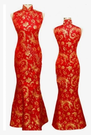 Custom Made Sleeveless Prom Dress Red - Wedding Dress