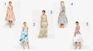 Asos Salon Holographic Shimmer Midi Prom Dress - Gown