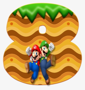 Mario Bros - Set Of 8 Super Mario Bros. Cups