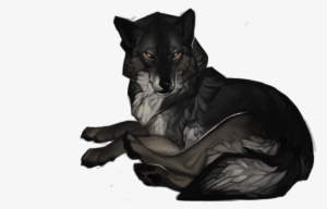 Scotha By *coyotemange On Deviantart Wolf Drawings, - Black Wolf Art Transparent
