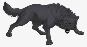 Angry Wolf Png Clip Art Freeuse Library - Angry Black Wolf Png