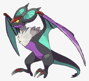 Pokemon X Y Noiver Artwork By Jellojolteon2000 - Imagenes De Pokemon De Noivern