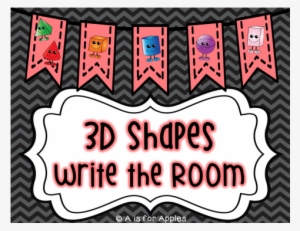 3d Shapes Write The Room - マスク イラスト