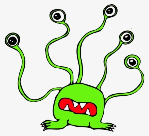 This Free Icons Png Design Of Monster With Big Eyes