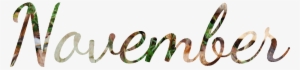 November Png Hd - November Png