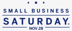 Stacked Blue Png File - Small Business Saturday 2017