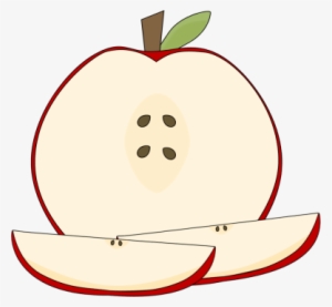 Clip Art Royalty Free Library Sliced And Wedges Clip - Sliced Apple Clipart