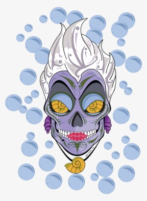 Ursula Sugar Skull Yoga Leggings - Yoga Pants