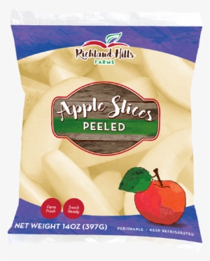 14 Oz Apple Slices Peeled - Packaging And Labeling