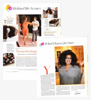 Oprah Hair O Mag Sept - Oprah Winfrey