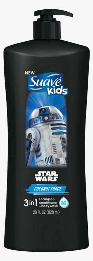 Disney Star Wars R2d2 3 In 1 Shampoo - Suave Star Wars Galactic Fresh Body Wash + Shampoo