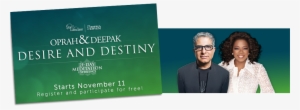 21-day Guided Meditation With Deepak Chopra & Oprah - Les 10 Commandements De La Reussite Au Feminin