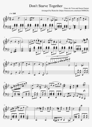 Don't Starve Together Sheet Music Composed By Vince - Game Of Thrones Noten