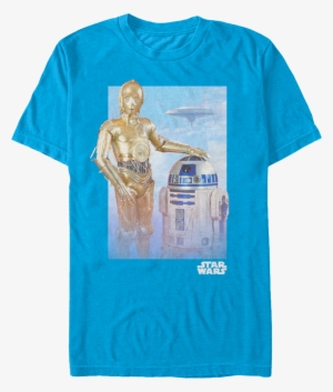 C 3po And R2 D2 Star Wars T Shirt