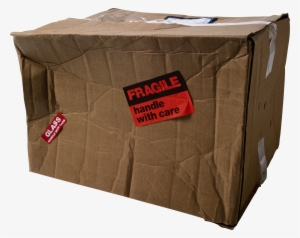 Box Png - Damaged Cardboard Box Png