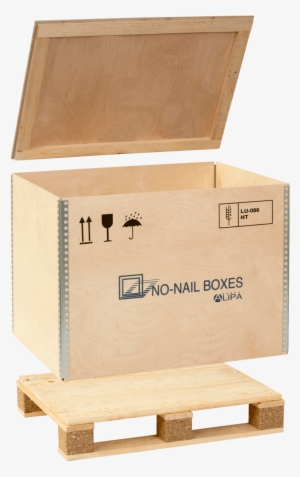 Clip Art Transparent Library Collapsible Plywood Boxes - Box