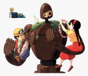 Anime, Boy, And Brown Image - Castle In The Sky Png