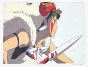 Studio Ghibli Princess Mononoke Fleece Blankets - Princess Mononoke