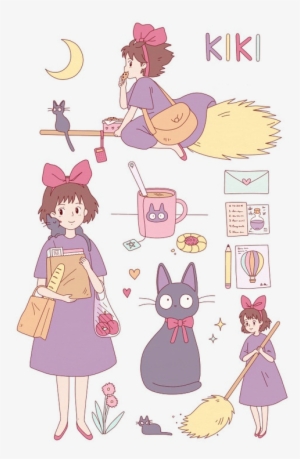 Kiki's Delivery Service - Kiki's Delivery Service Character Design