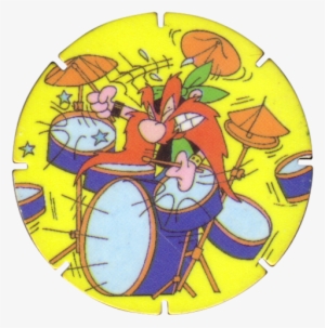 Tazos > Walkers > Looney Tunes 01 Yosemite Sam - Warner Bros Yosemite Sam Keychain