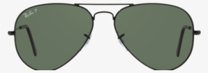 Ray-ban Aviator Classic Green Polarized - Ray-ban Men's 58mm Aviator Sunglasses - Black