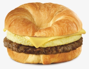 Sausage, Egg & Cheese Croissant - Ham And Cheese Sandwich