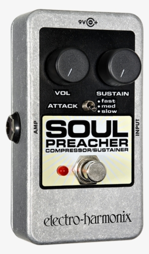 See Larger Picture / Download Png Image File - Electro Harmonix Soul Preacher - Compressor/sustainer